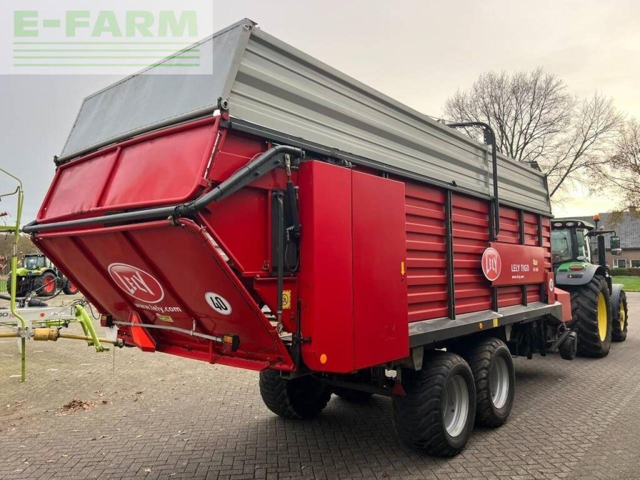 Häcksel Transportwagen van het type Lely tigo 50 r d, Gebrauchtmaschine in ag BROEKLAND (Foto 5)