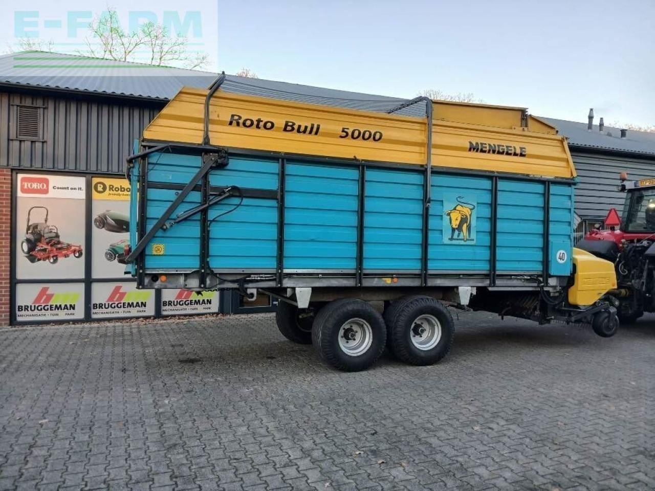 Häcksel Transportwagen του τύπου Mengele rotobull 5000, Gebrauchtmaschine σε ag BROEKLAND (Φωτογραφία 5)