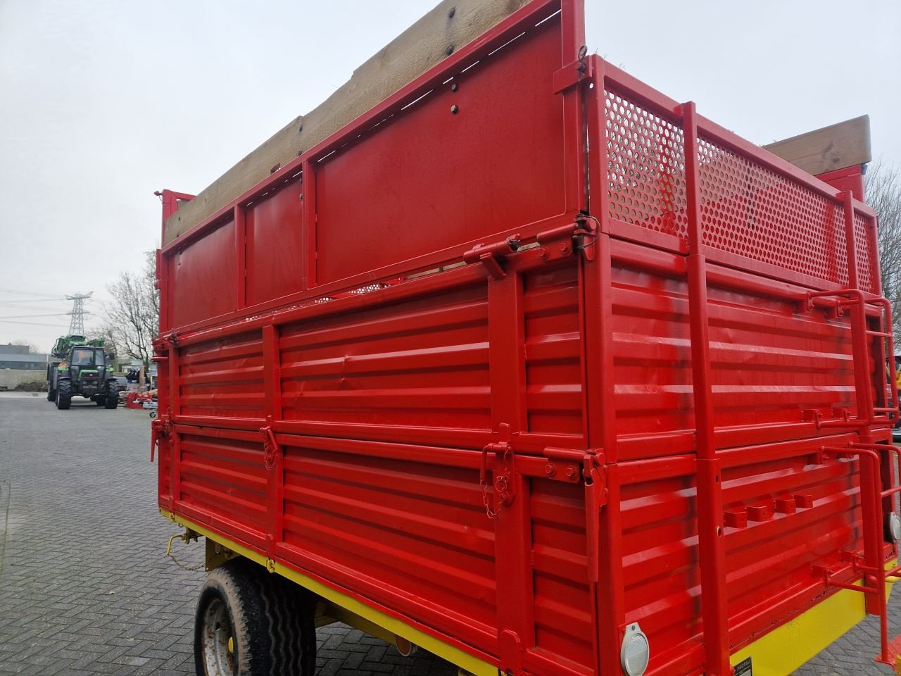 Häcksel Transportwagen tip Peecon 3 zijdige kipper, Gebrauchtmaschine in Bleiswijk (Poză 3)