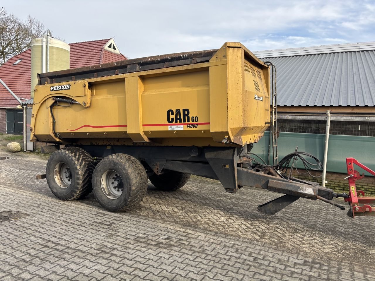 Häcksel Transportwagen del tipo Peecon Cargo 14000, Gebrauchtmaschine In Dalen (Immagine 2)