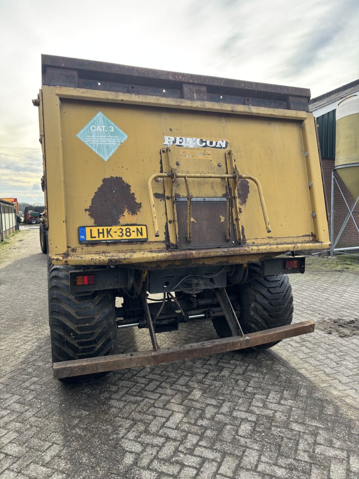 Häcksel Transportwagen del tipo Peecon Cargo 14000, Gebrauchtmaschine In Dalen (Immagine 6)