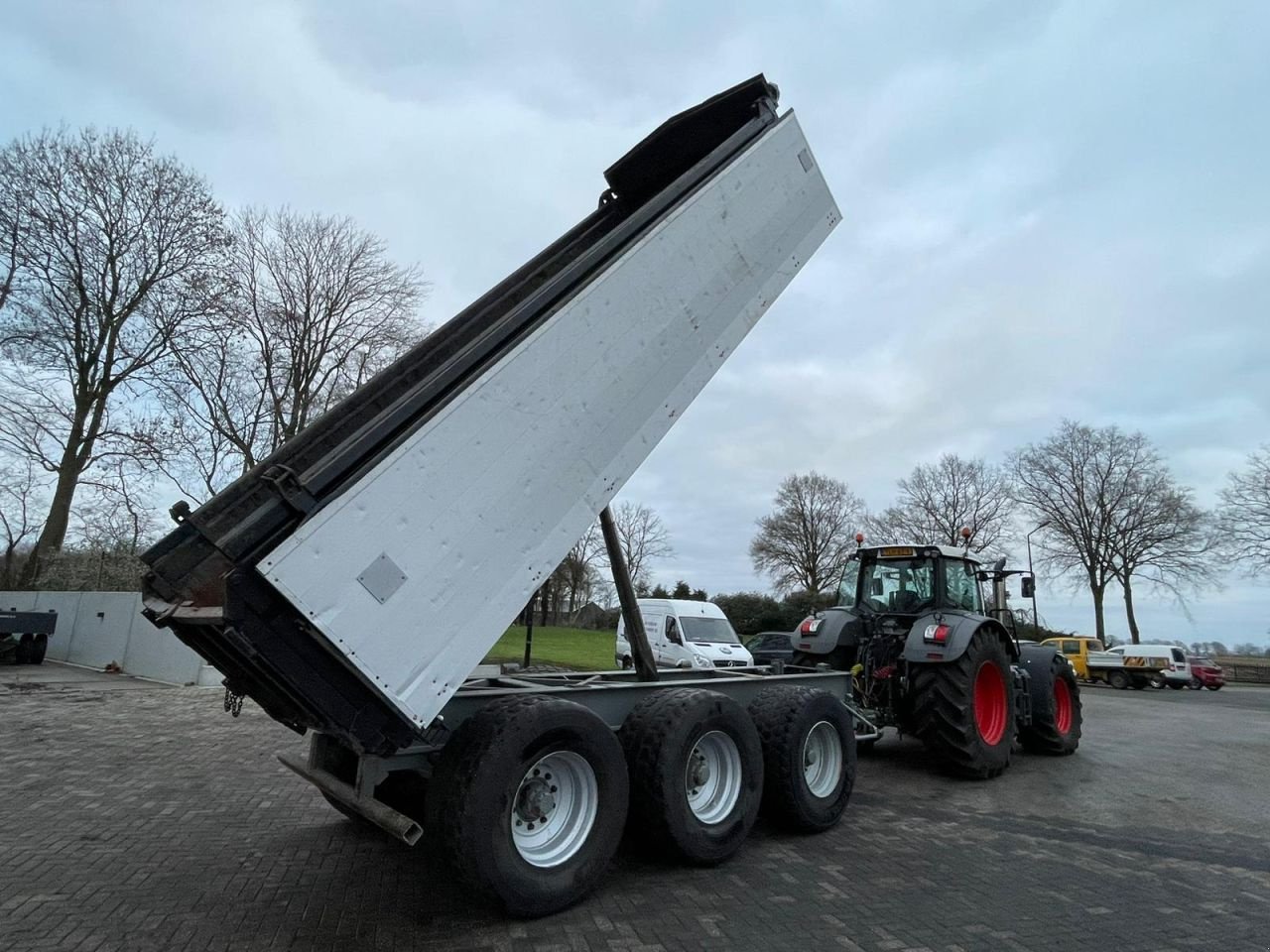 Häcksel Transportwagen des Typs Roagna 34 ton dumper, Gebrauchtmaschine in Vriezenveen (Bild 8)