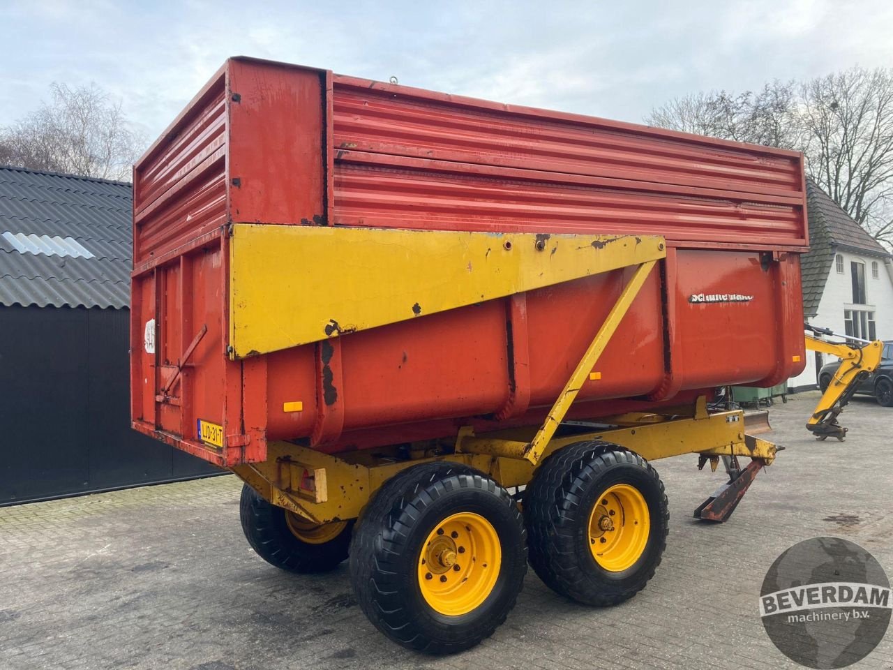 Häcksel Transportwagen a típus Schuitemaker EKWM 100T, Gebrauchtmaschine ekkor: Vriezenveen (Kép 5)