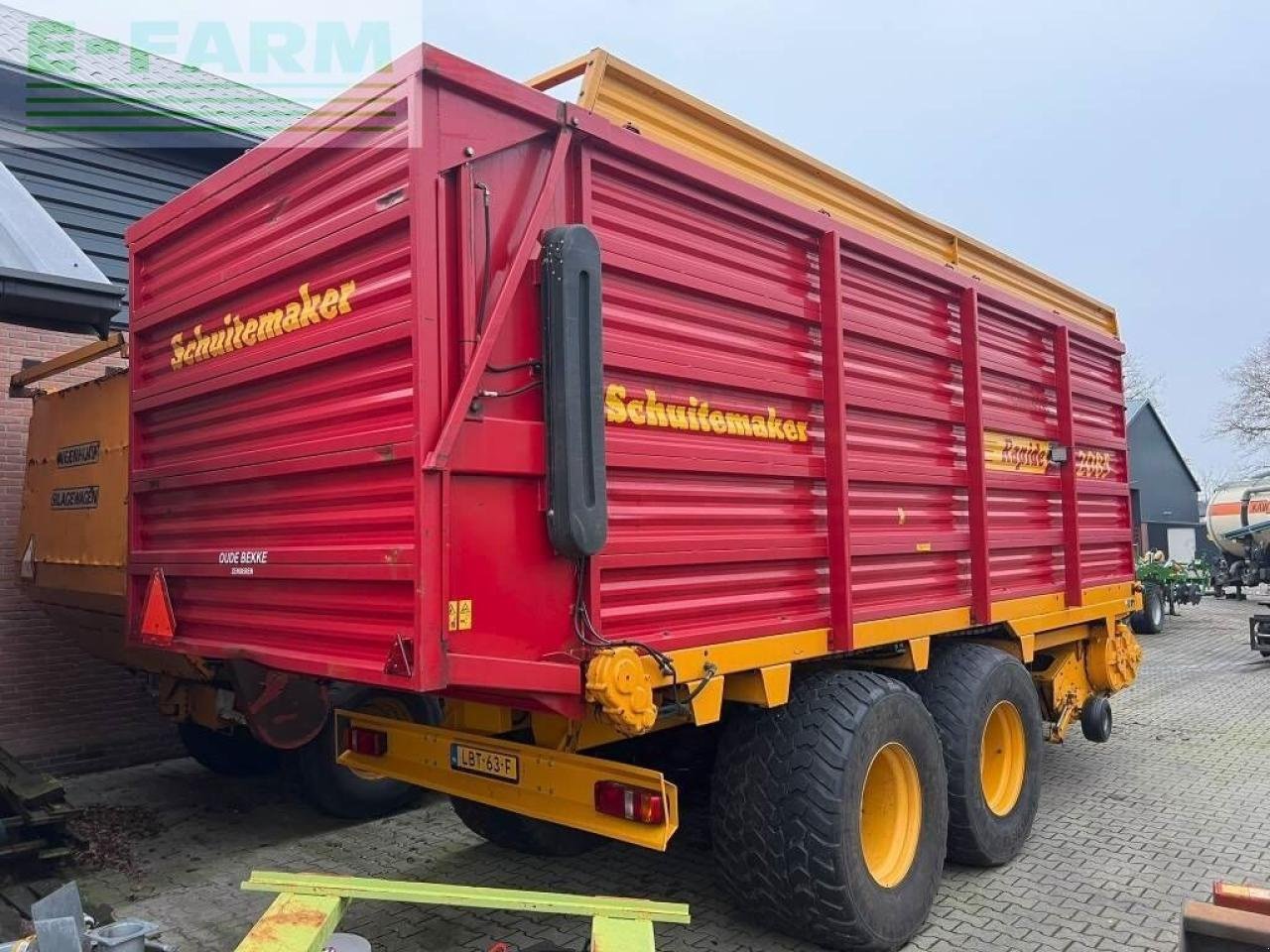 Häcksel Transportwagen of the type Schuitemaker rapide 2085, Gebrauchtmaschine in ag BROEKLAND (Picture 3)