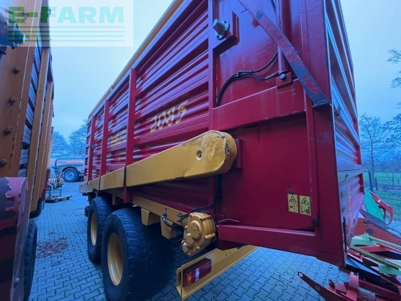 Häcksel Transportwagen of the type Schuitemaker rapide 2085, Gebrauchtmaschine in ag BROEKLAND (Picture 4)