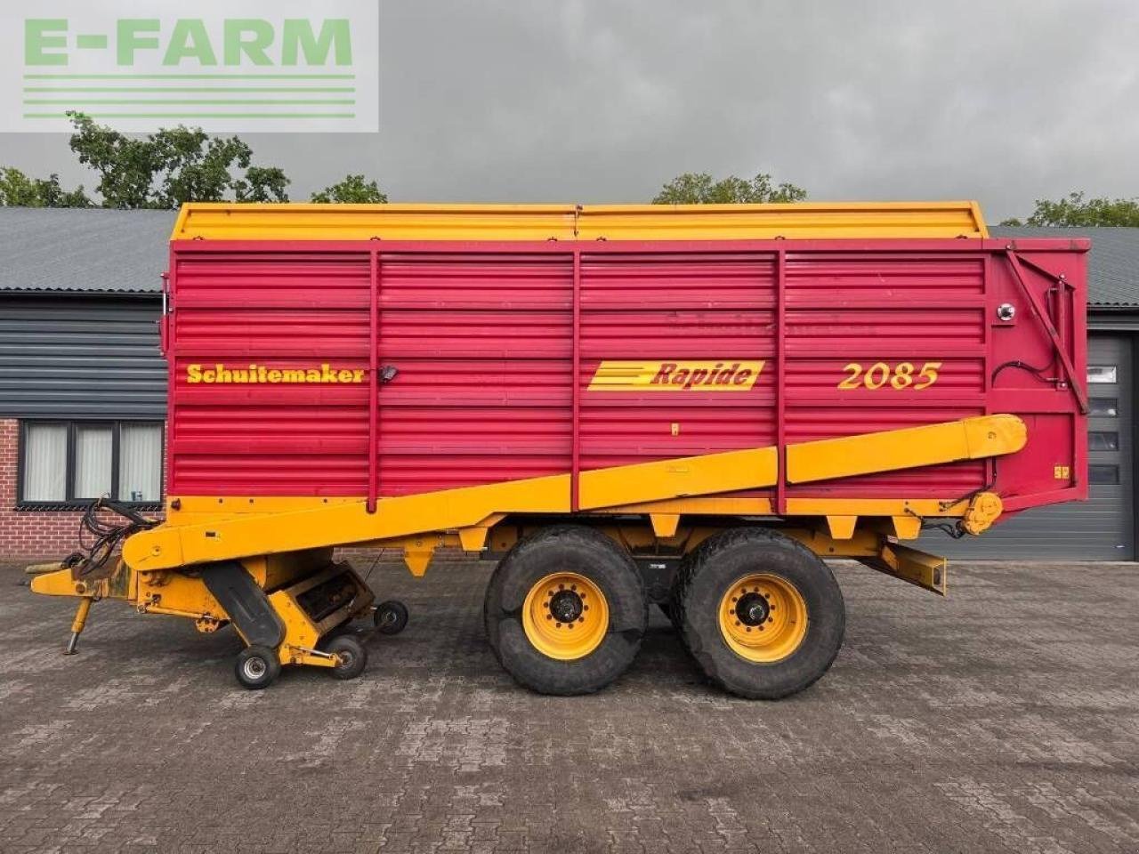 Häcksel Transportwagen типа Schuitemaker rapide 2085, Gebrauchtmaschine в ag BROEKLAND (Фотография 2)