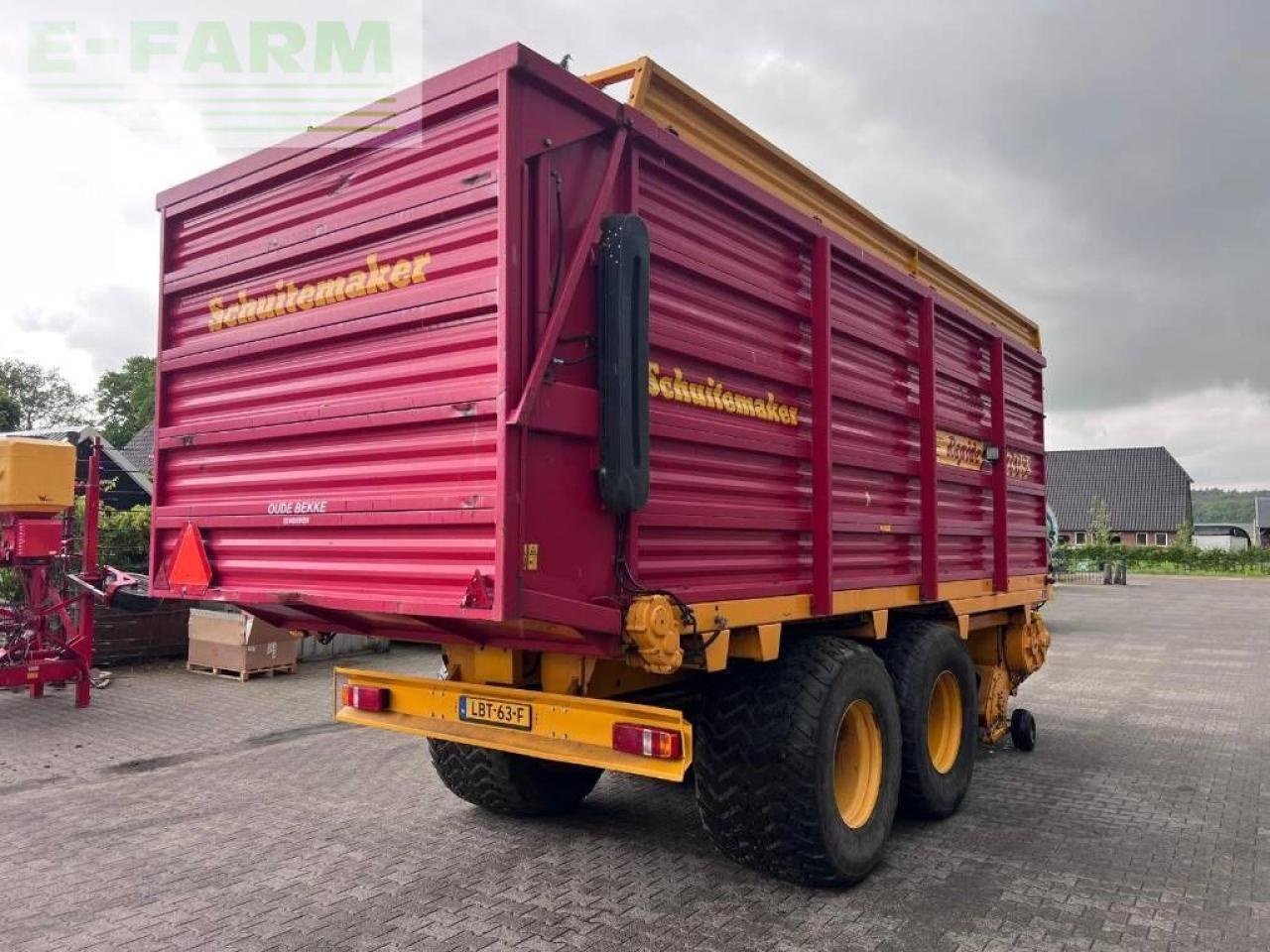Häcksel Transportwagen типа Schuitemaker rapide 2085, Gebrauchtmaschine в ag BROEKLAND (Фотография 5)