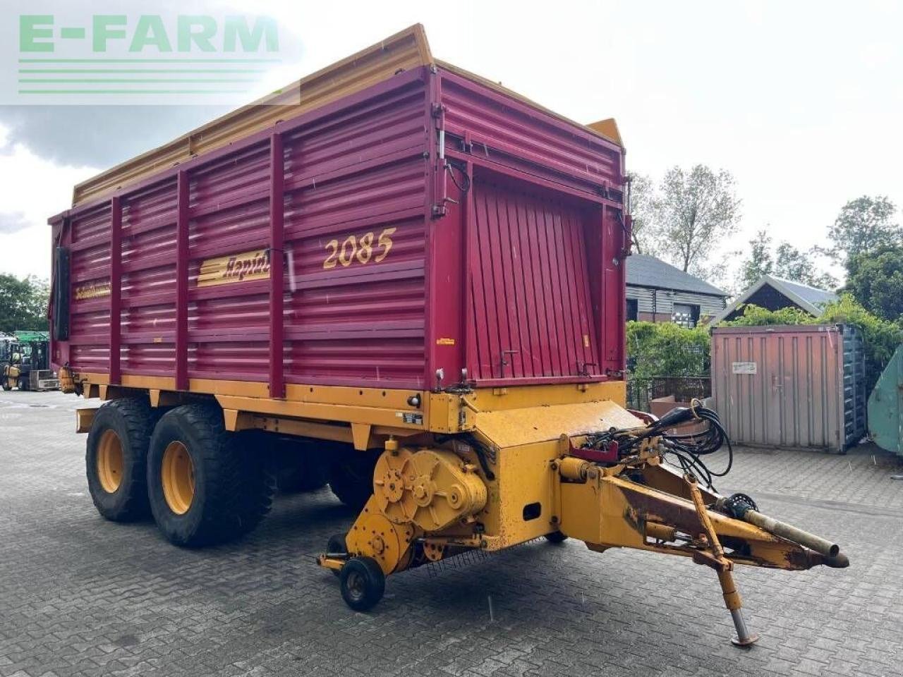 Häcksel Transportwagen типа Schuitemaker rapide 2085, Gebrauchtmaschine в ag BROEKLAND (Фотография 8)