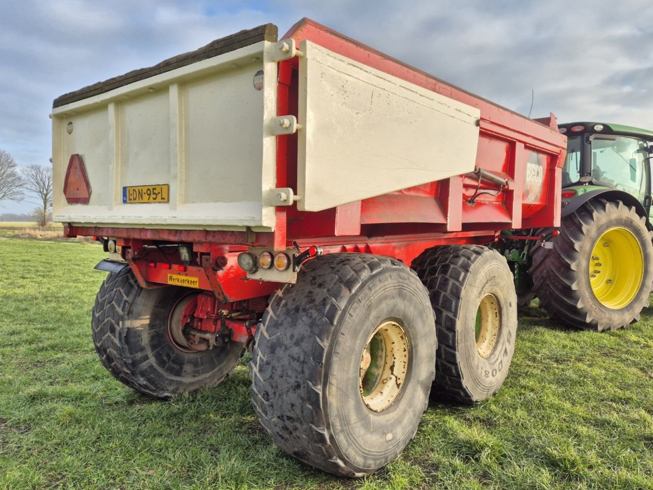 Häcksel Transportwagen del tipo Sonstige Beco Gigant 180, Gebrauchtmaschine In Halle (Immagine 5)