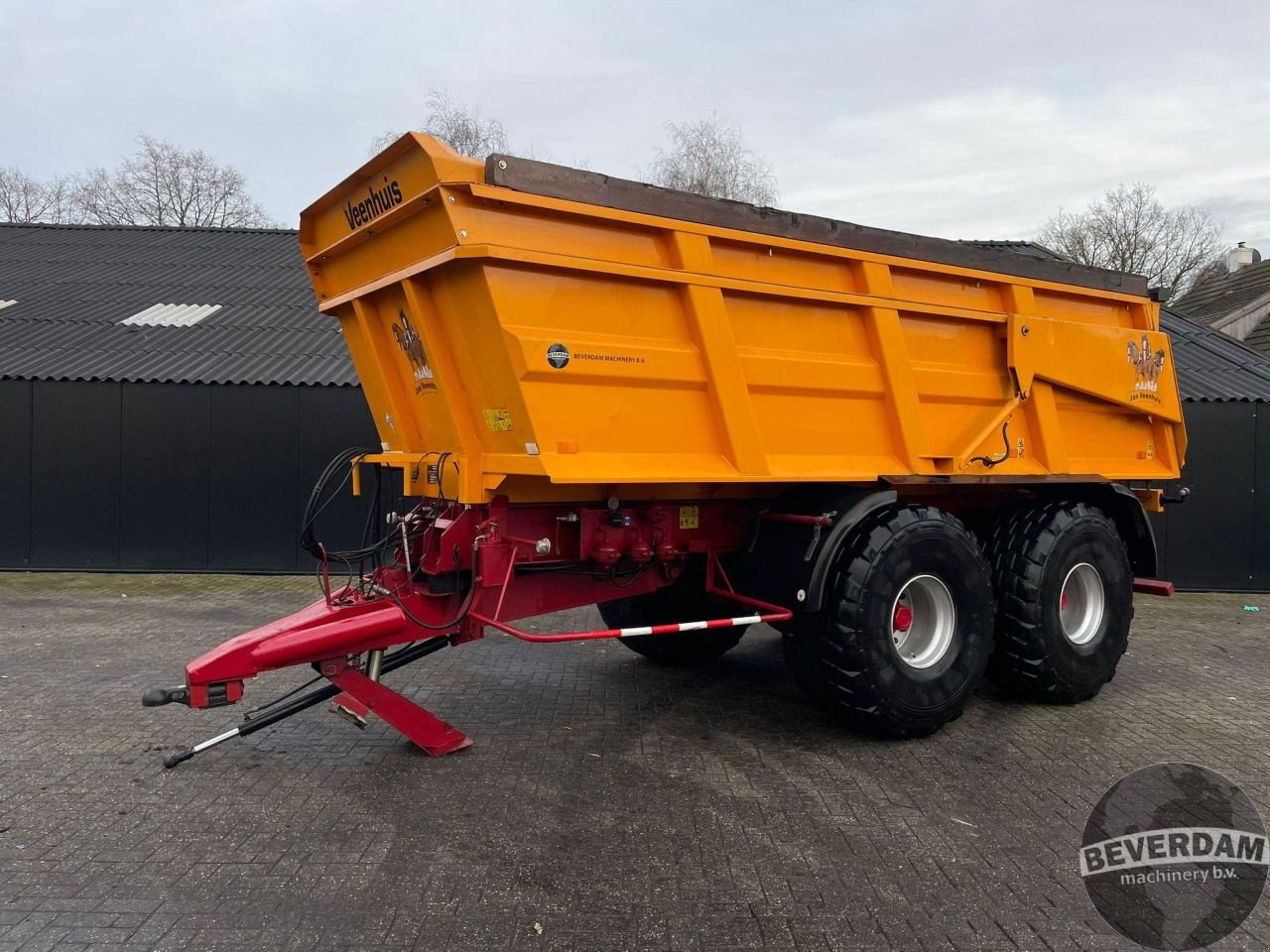 Häcksel Transportwagen des Typs Sonstige Jan Veenhuis JVZK22000, Gebrauchtmaschine in Vriezenveen (Bild 1)