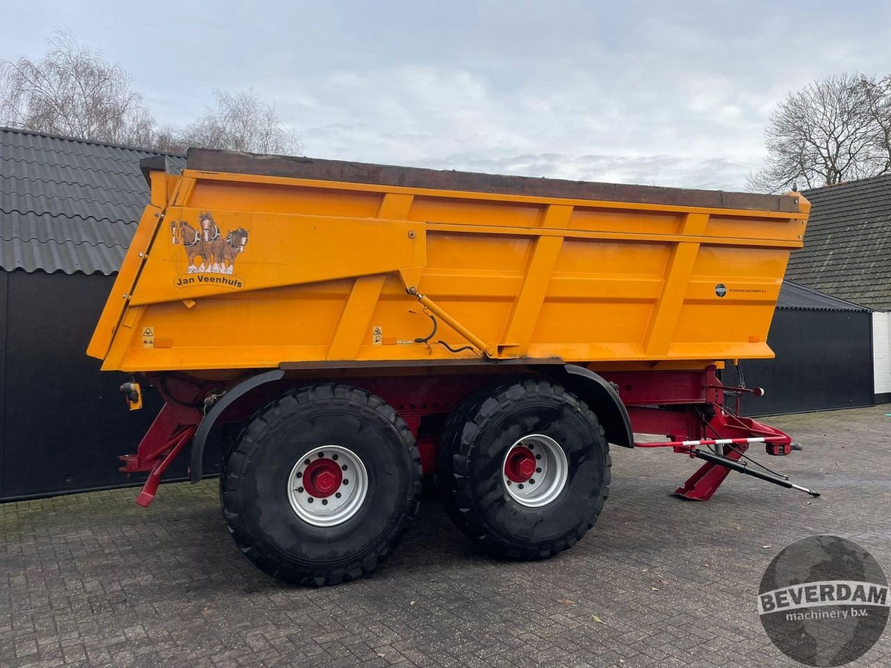 Häcksel Transportwagen des Typs Sonstige Jan Veenhuis JVZK22000, Gebrauchtmaschine in Vriezenveen (Bild 4)