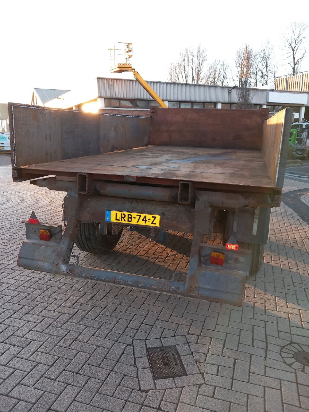 Häcksel Transportwagen of the type Sonstige K&auml;ssbohrer Plat, Gebrauchtmaschine in Alblasserdam (Picture 4)