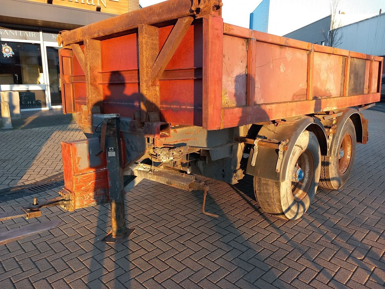 Häcksel Transportwagen des Typs Sonstige K&auml;ssbohrer Plat, Gebrauchtmaschine in Alblasserdam (Bild 6)