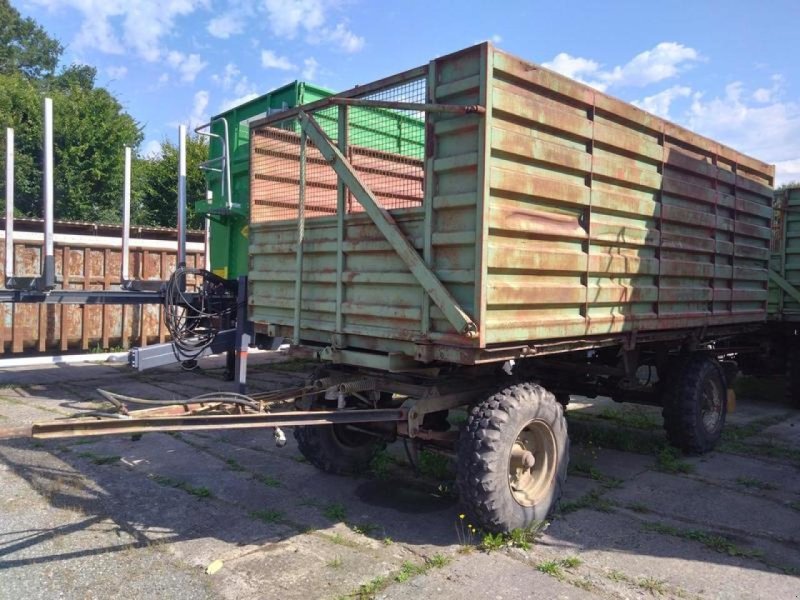 Häcksel Transportwagen des Typs Sonstige VEB HW60 HÄCKSELAUFBAU, Gebrauchtmaschine in Vehlow (Bild 1)