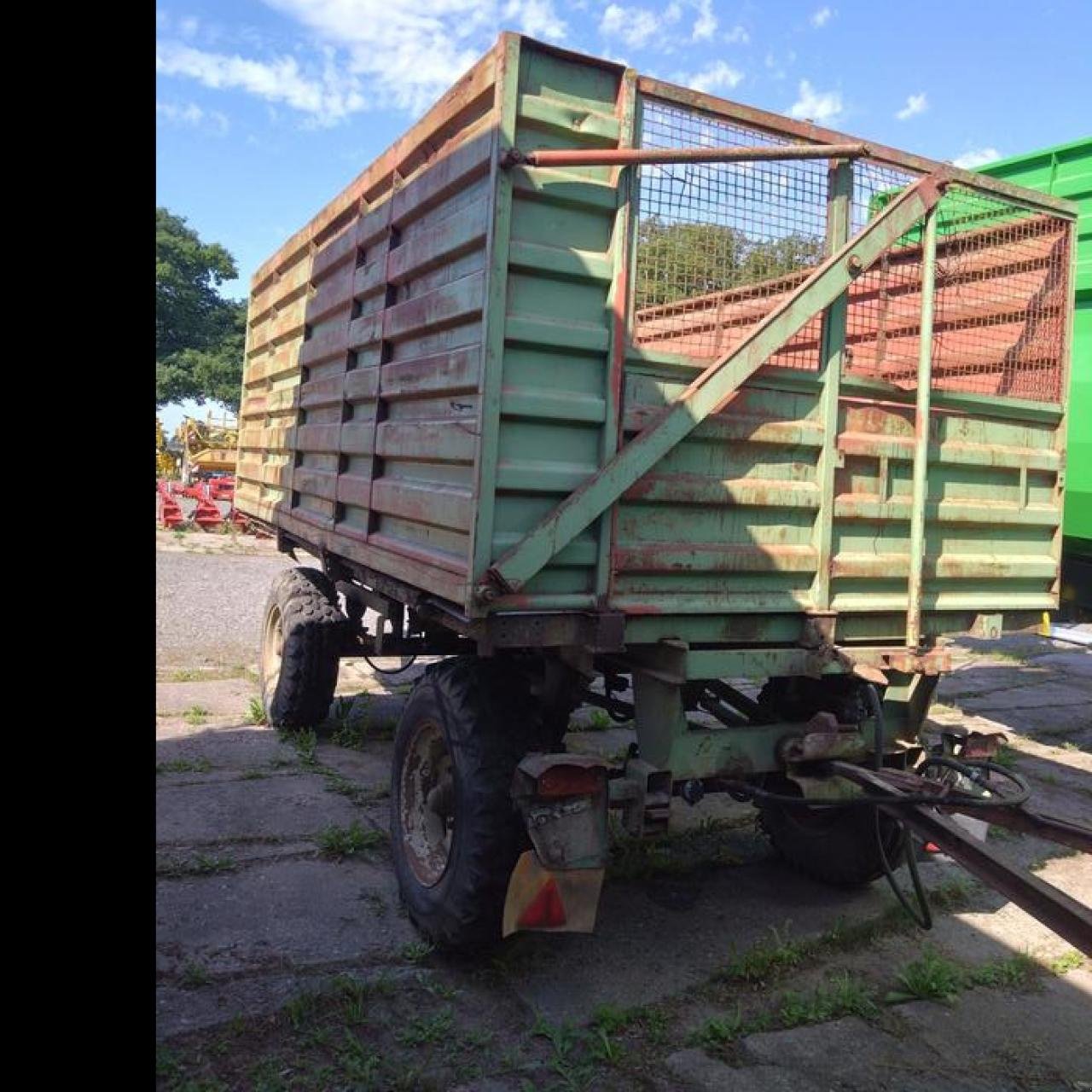 Häcksel Transportwagen of the type Sonstige VEB HW60 HÄCKSELAUFBAU, Gebrauchtmaschine in Vehlow (Picture 2)