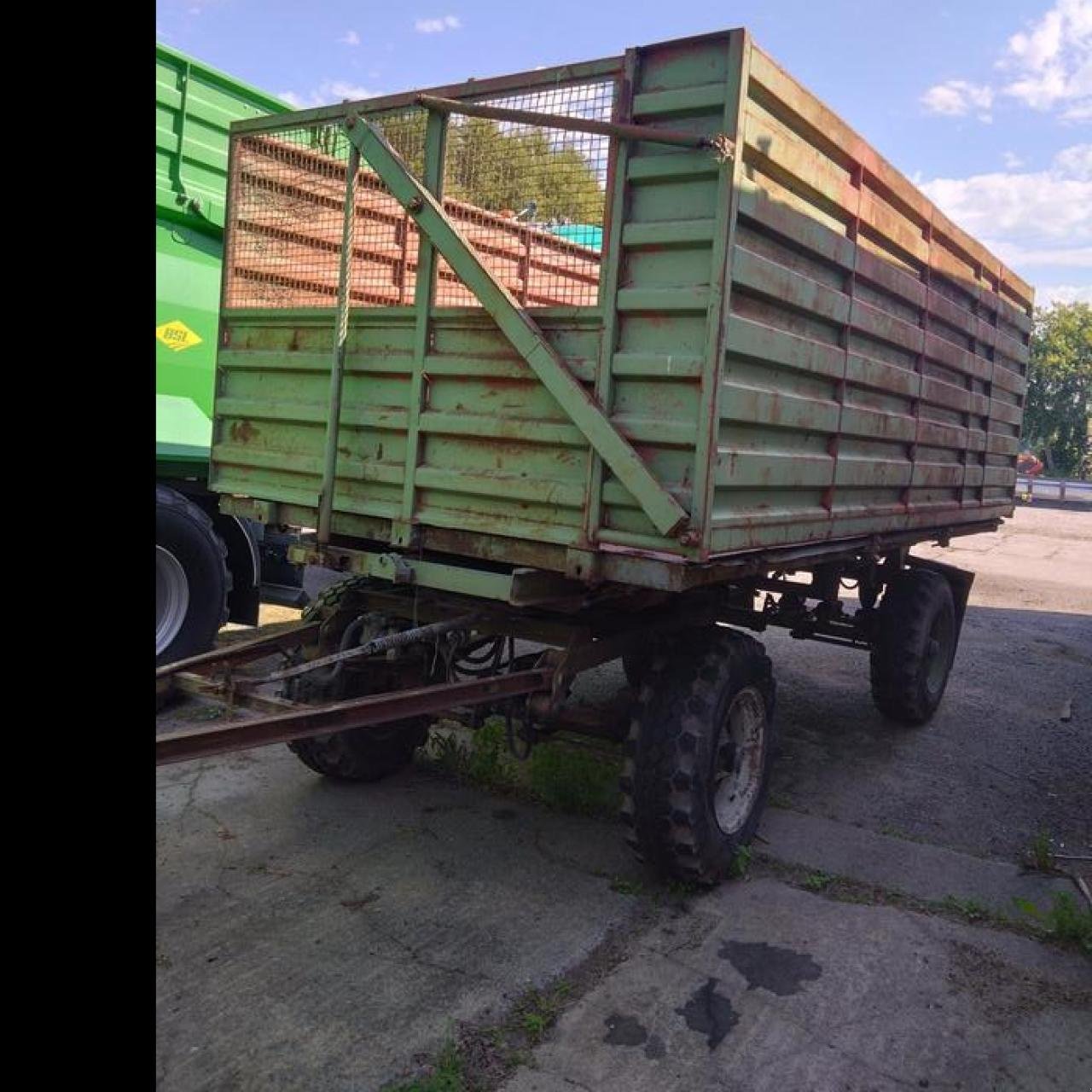 Häcksel Transportwagen typu Sonstige VEB HW60 HÄCKSELAUFBAU, Gebrauchtmaschine v Vehlow (Obrázek 1)