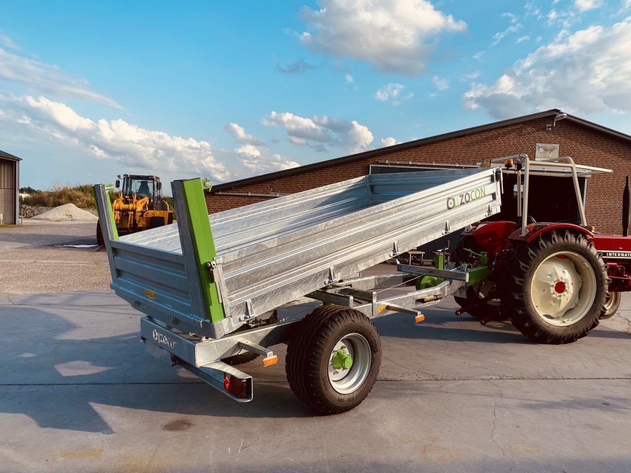 Häcksel Transportwagen des Typs Sonstige ZOCON ZO45, Neumaschine in De Mortel (Bild 7)