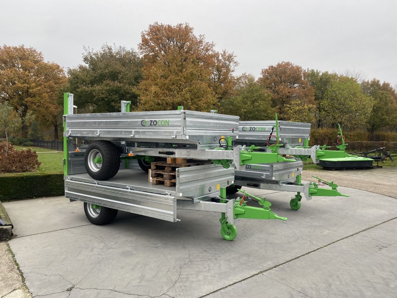 Häcksel Transportwagen des Typs Sonstige ZOCON ZO45, Neumaschine in De Mortel (Bild 1)