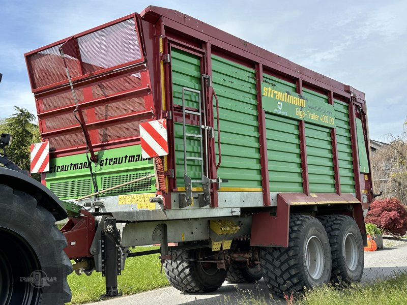 Häcksel Transportwagen tip Strautmann Giga-Trailer 4001 DO, Gebrauchtmaschine in Rankweil