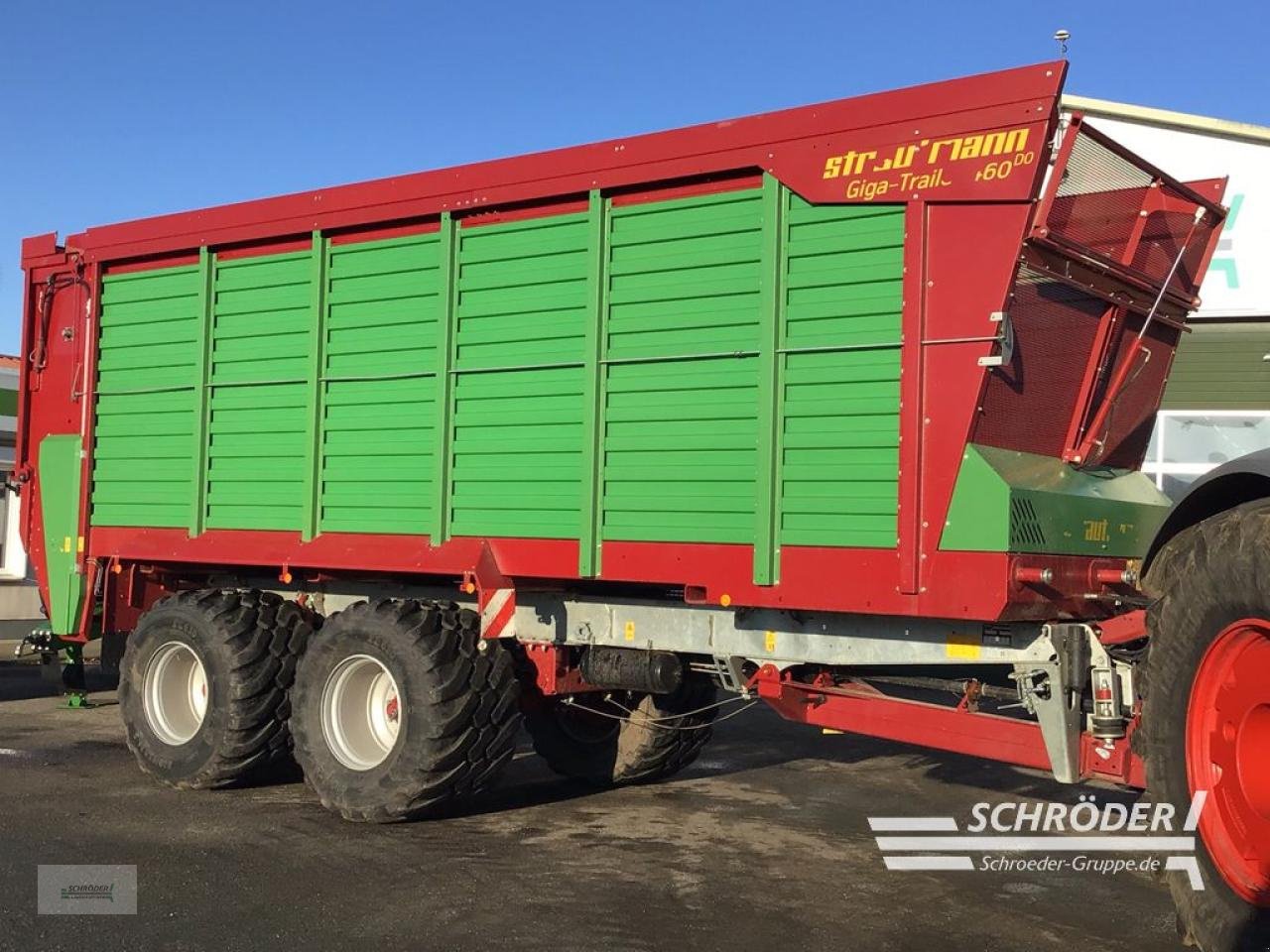 Häcksel Transportwagen del tipo Strautmann GIGA TRAILER 460 DO, Gebrauchtmaschine en Penzlin (Imagen 1)