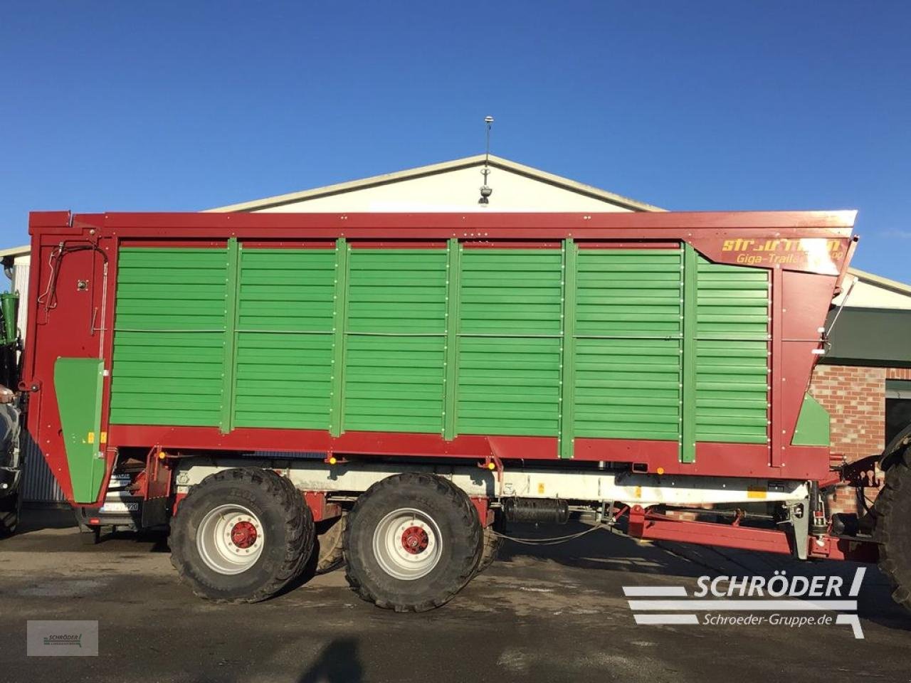 Häcksel Transportwagen del tipo Strautmann GIGA TRAILER 460 DO, Gebrauchtmaschine en Penzlin (Imagen 2)