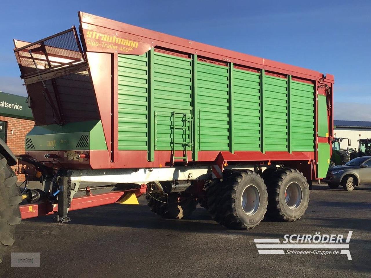 Häcksel Transportwagen del tipo Strautmann GIGA TRAILER 460 DO, Gebrauchtmaschine en Penzlin (Imagen 7)