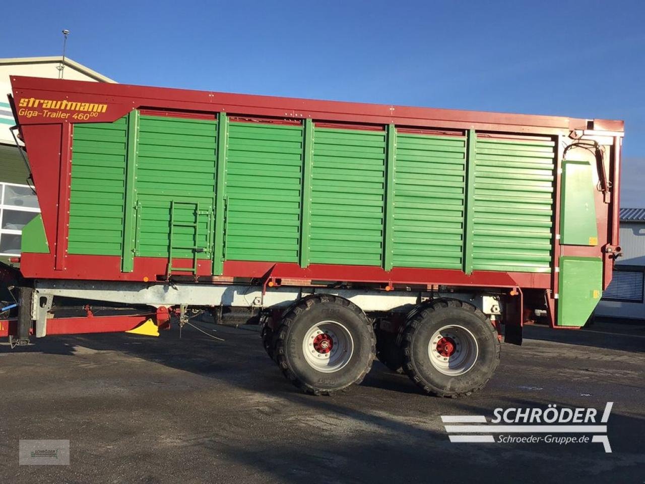 Häcksel Transportwagen del tipo Strautmann GIGA TRAILER 460 DO, Gebrauchtmaschine en Penzlin (Imagen 8)