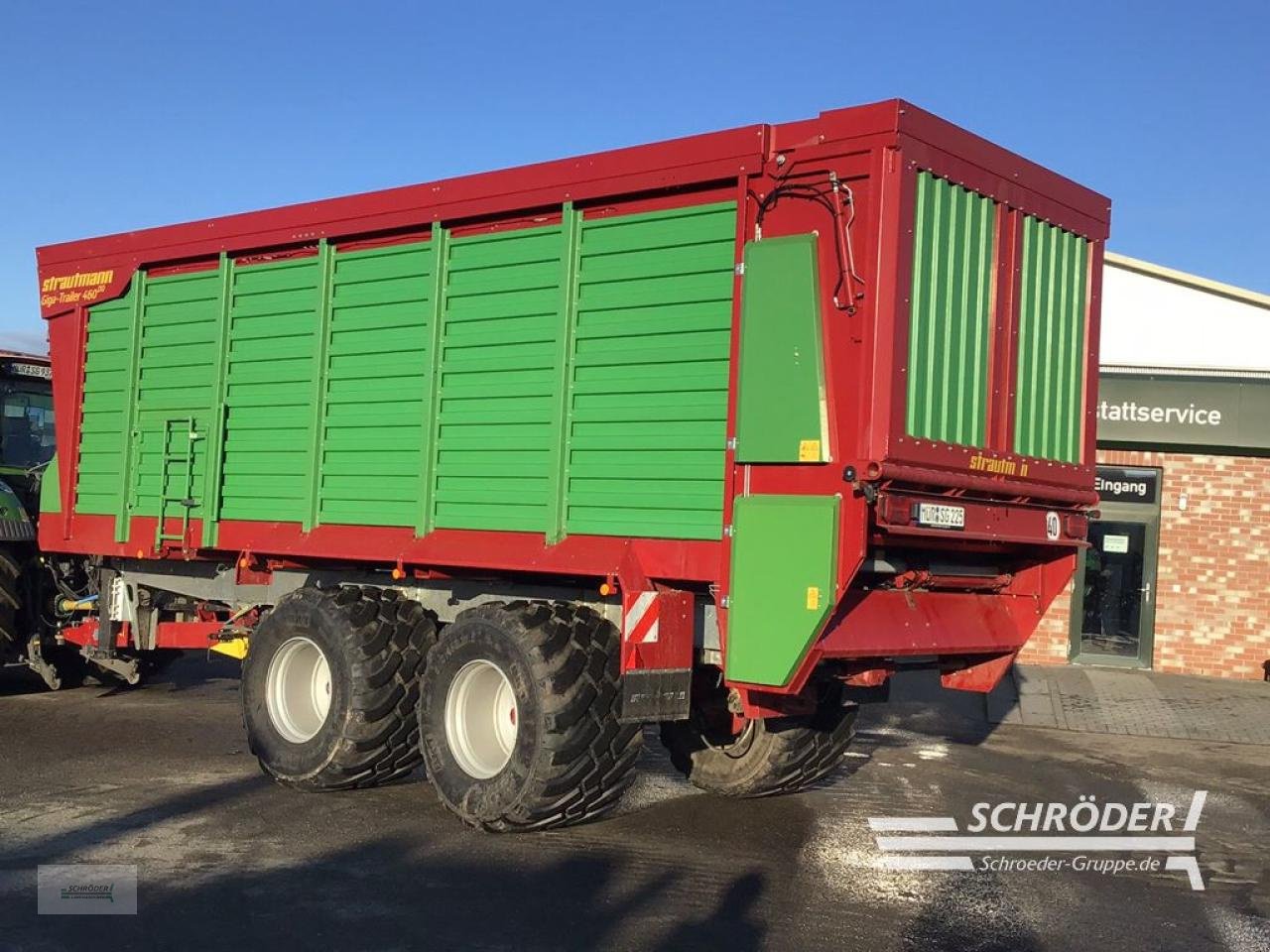 Häcksel Transportwagen del tipo Strautmann GIGA TRAILER 460 DO, Gebrauchtmaschine en Penzlin (Imagen 9)