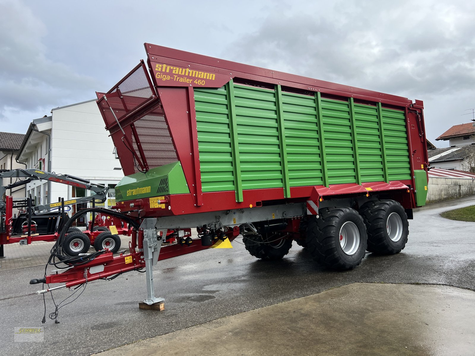 Häcksel Transportwagen des Typs Strautmann Giga-Trailer 460, Neumaschine in Söchtenau (Bild 1)