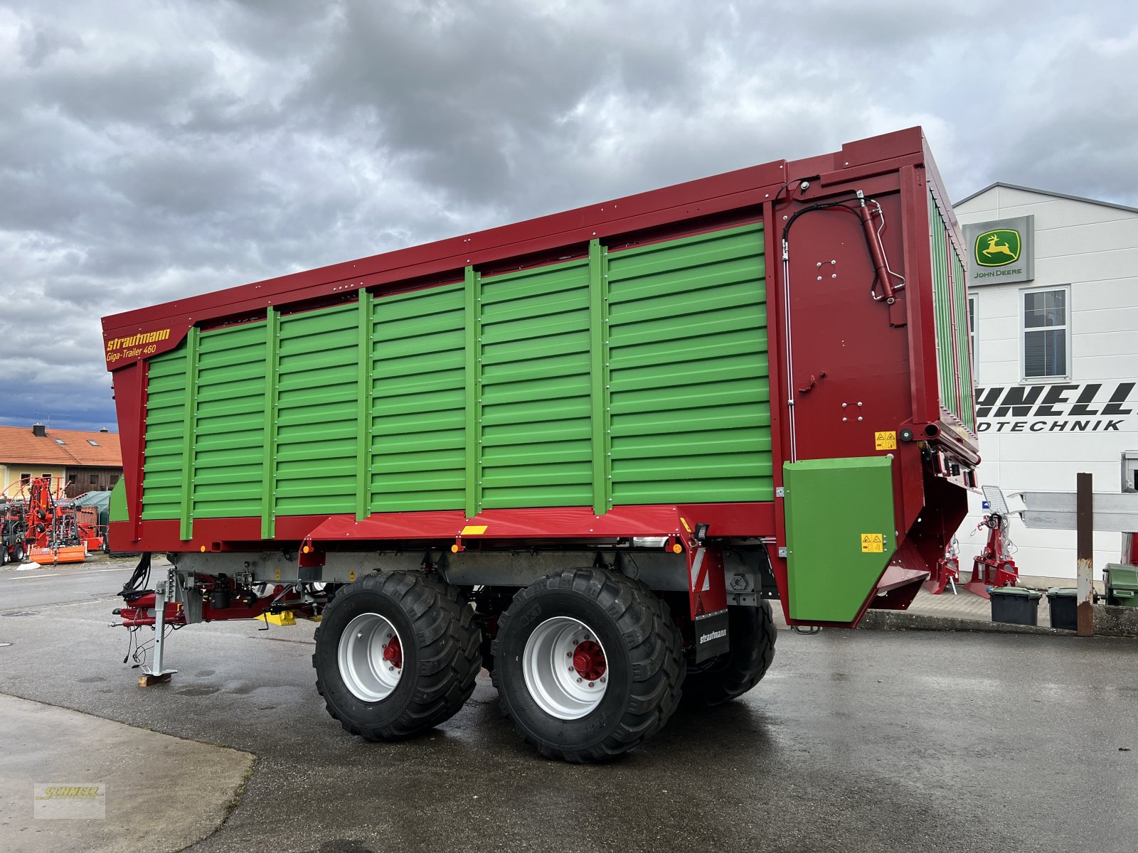 Häcksel Transportwagen du type Strautmann Giga-Trailer 460, Neumaschine en Söchtenau (Photo 4)