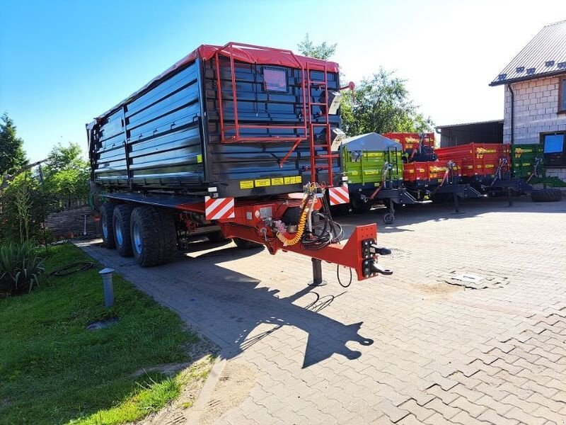 Häcksel Transportwagen des Typs Techmont Anhänger / trailer, Neumaschine in Michałowo (Bild 5)