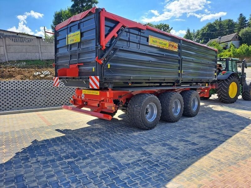 Häcksel Transportwagen des Typs Techmont Anhänger / trailer, Neumaschine in Michałowo (Bild 4)