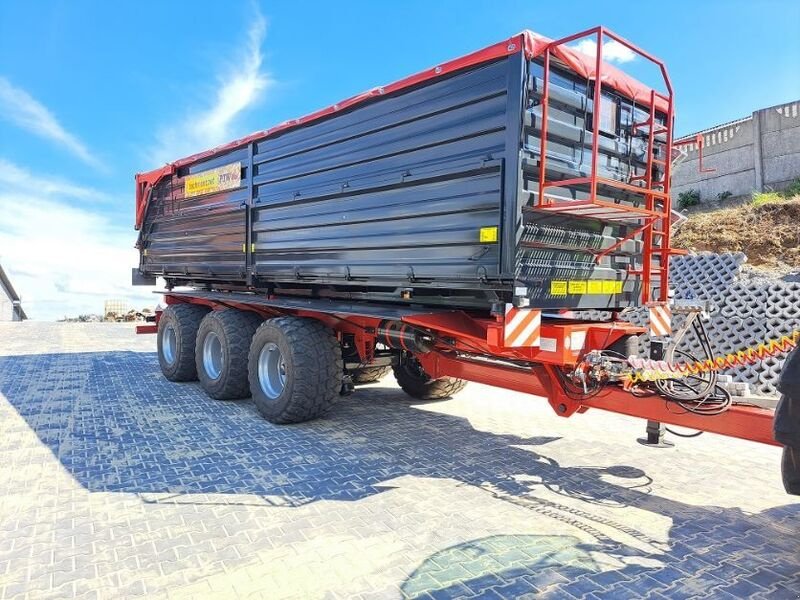 Häcksel Transportwagen des Typs Techmont Anhänger / trailer, Neumaschine in Michałowo (Bild 3)