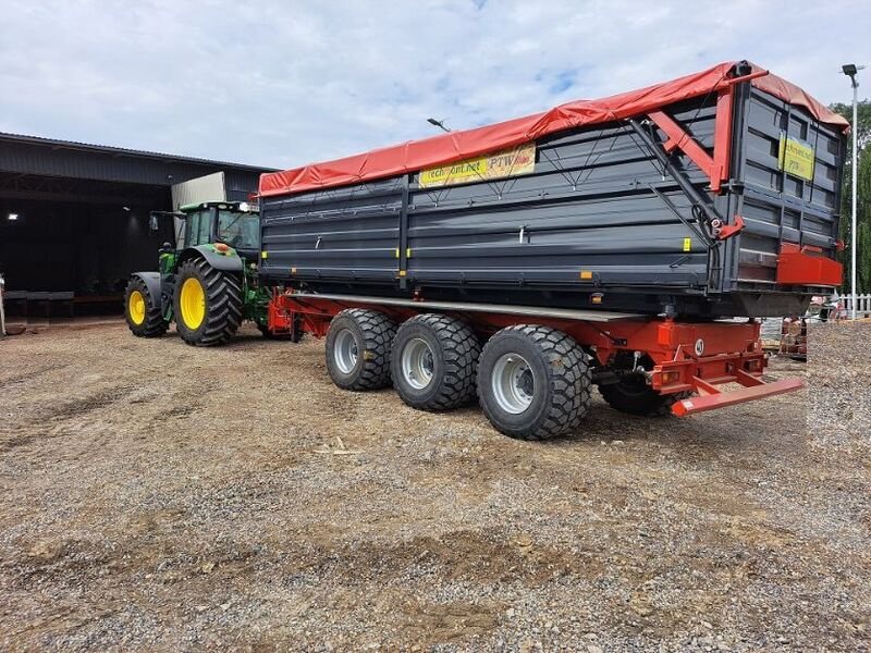 Häcksel Transportwagen des Typs Techmont Anhänger / trailer, Neumaschine in Michałowo (Bild 6)