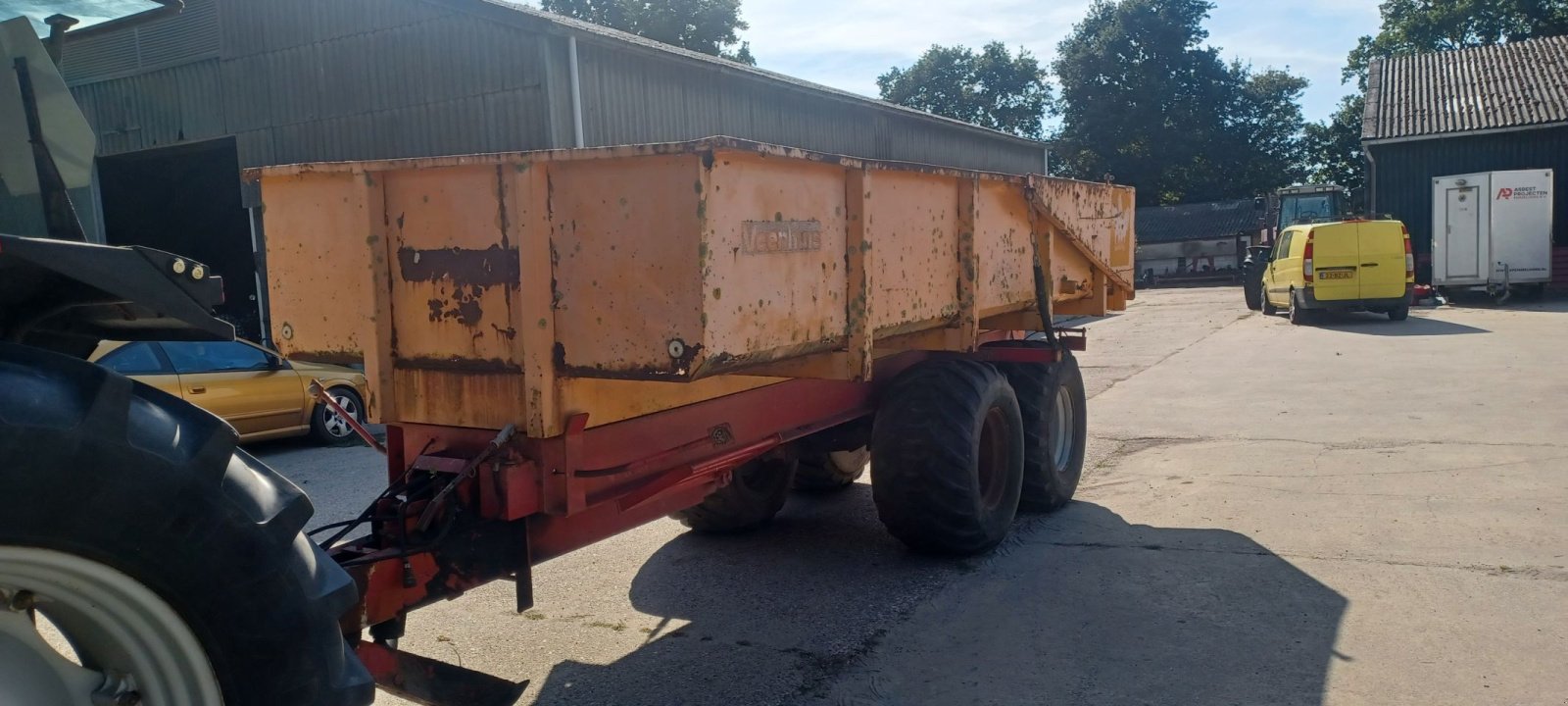 Häcksel Transportwagen del tipo Veenhuis Jvk 13000, Gebrauchtmaschine In Rutten (Immagine 1)