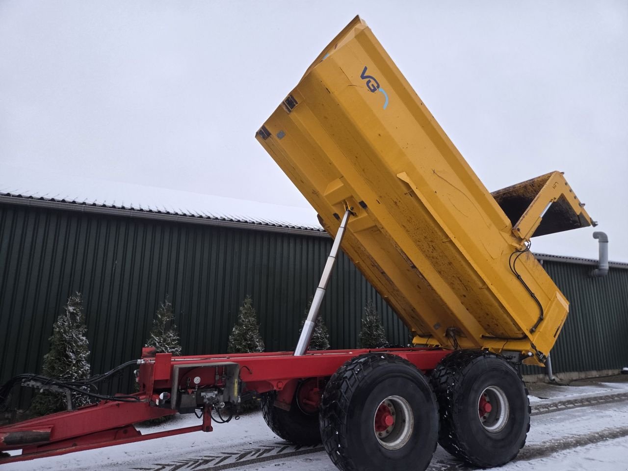 Häcksel Transportwagen del tipo VGM ZK22, Gebrauchtmaschine en azewijn (Imagen 10)