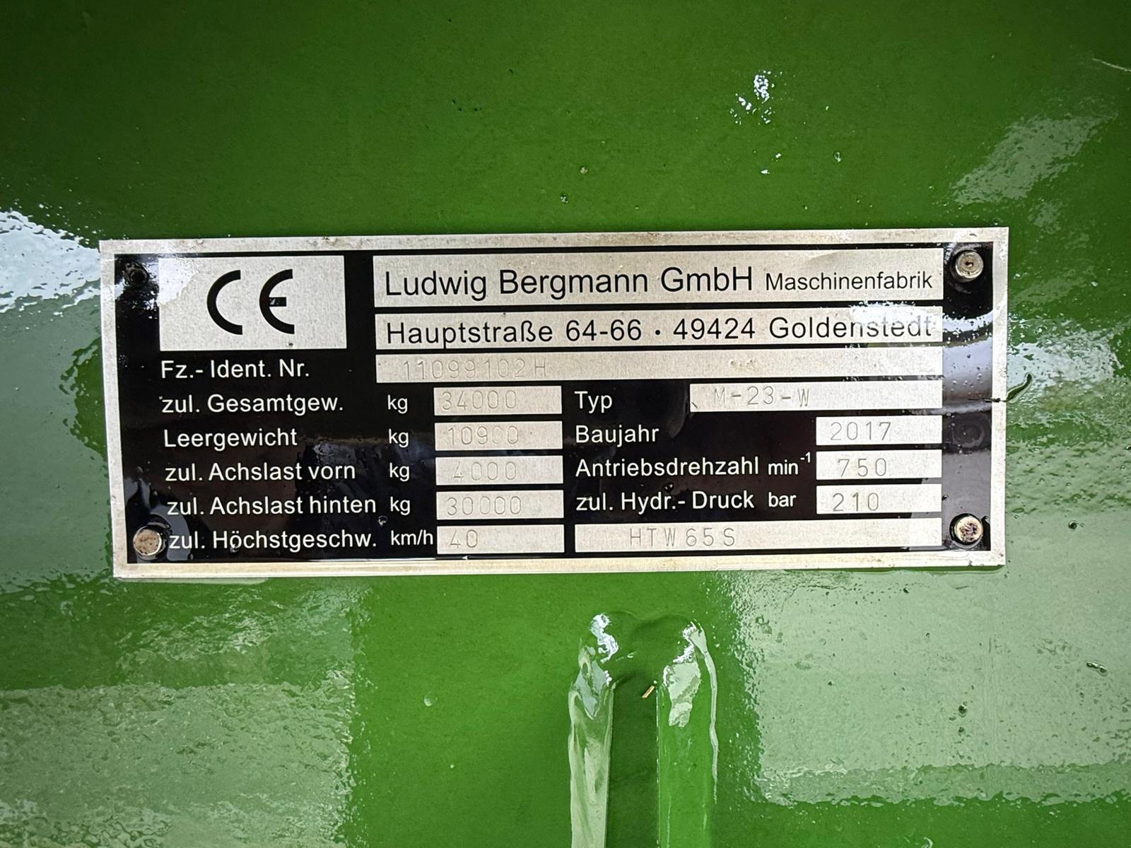 Häckselwagen des Typs Bergmann HTW 65S Häckselwagen, Gebrauchtmaschine in Burglengenfeld (Bild 9)