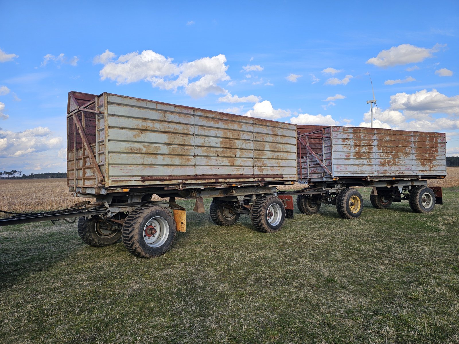 Häckselwagen типа Conow HW 80, Gebrauchtmaschine в Schlieben  (Фотография 1)