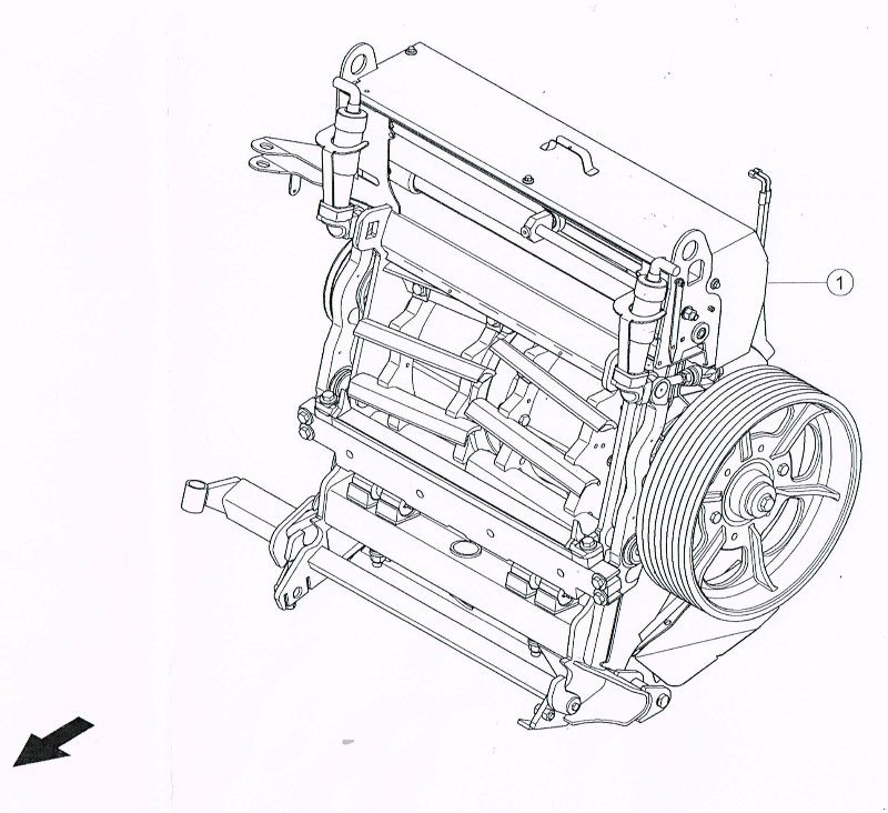 Häckselwerk des Typs CLAAS Messertrommelgehäuse, Trommelgehäuse, Gebrauchtmaschine in Schutterzell (Bild 2)