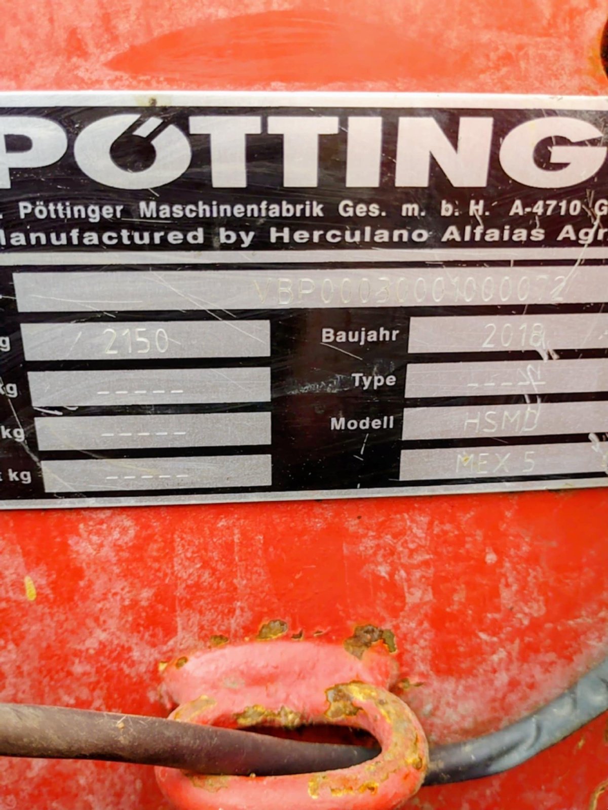 Häcksler typu Pöttinger mex5, Gebrauchtmaschine v Románd (Obrázek 2)