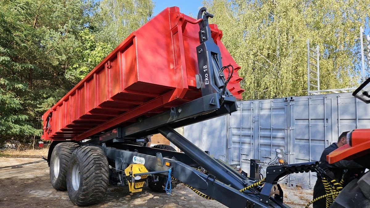Hakenwagen typu Ekoagri Hakenliftanhänger / hook trailer Eko 18, Neumaschine v Michałowo (Obrázek 2)