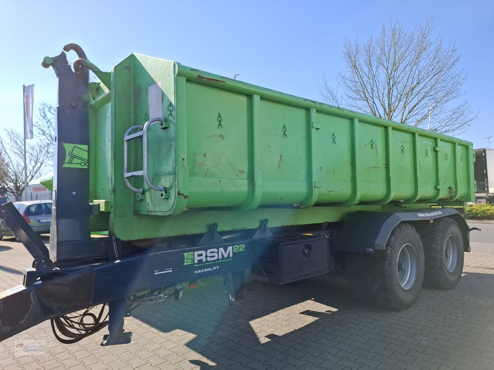 Hakenwagen a típus Euro-System RSM Tandem 22 mit Container, Gebrauchtmaschine ekkor: Altenberge (Kép 15)
