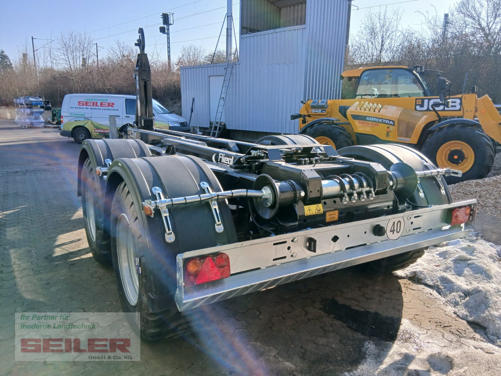 Hakenwagen tipa Fliegl HKL 18 Tandem, Neumaschine u Ansbach (Slika 6)