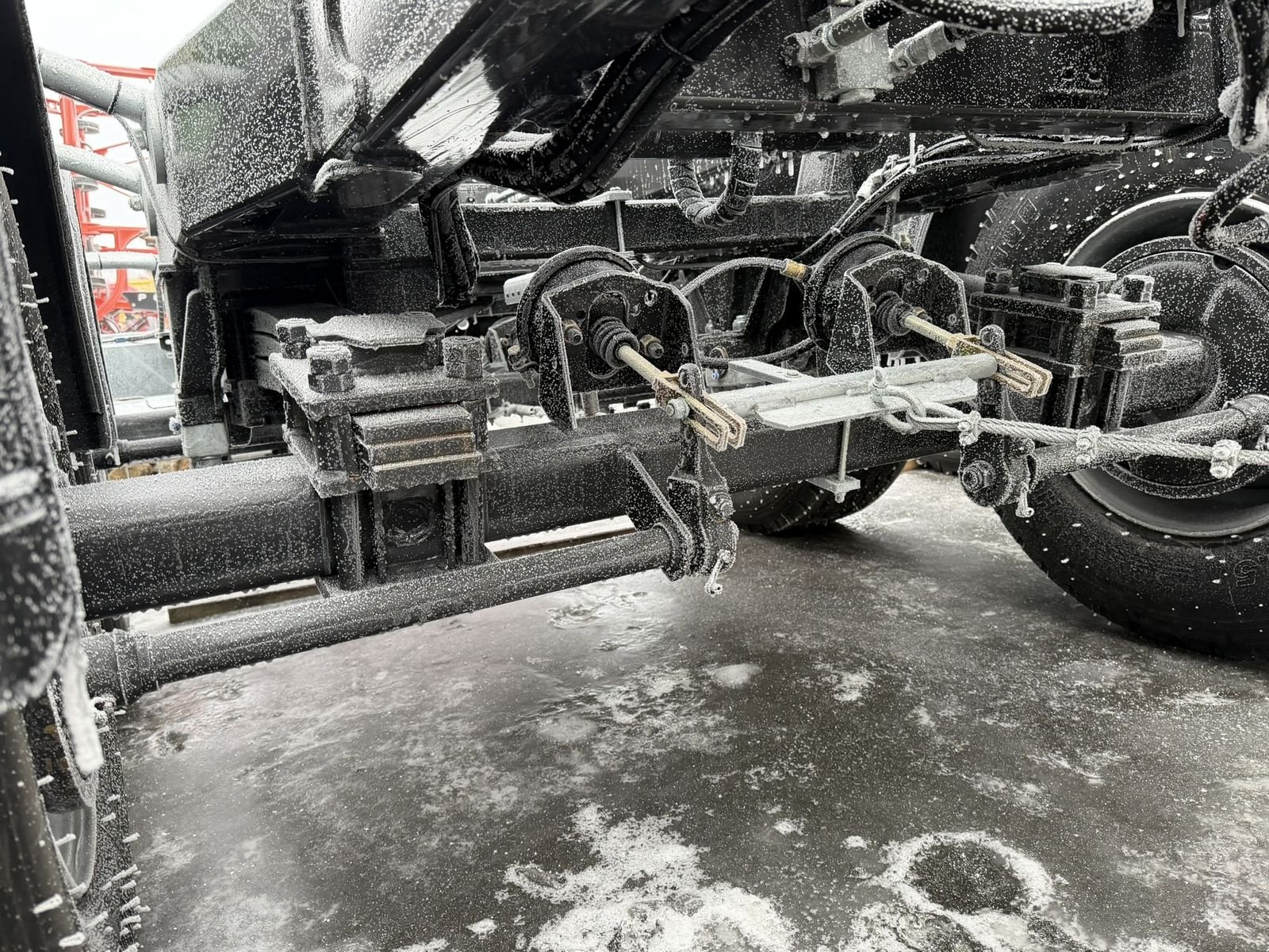 Hakenwagen del tipo Fliegl HKL 18, Neumaschine In Göpfritz (Immagine 5)