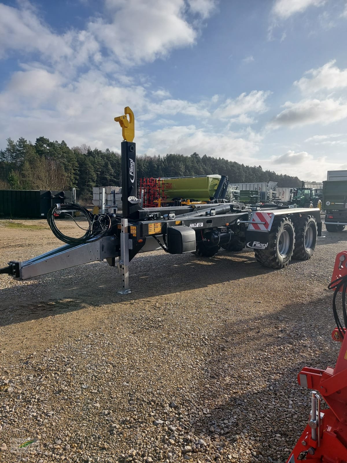 Hakenwagen typu Fliegl HKL 22 Limited-Aktion, Neumaschine v Pegnitz-Bronn (Obrázek 5)