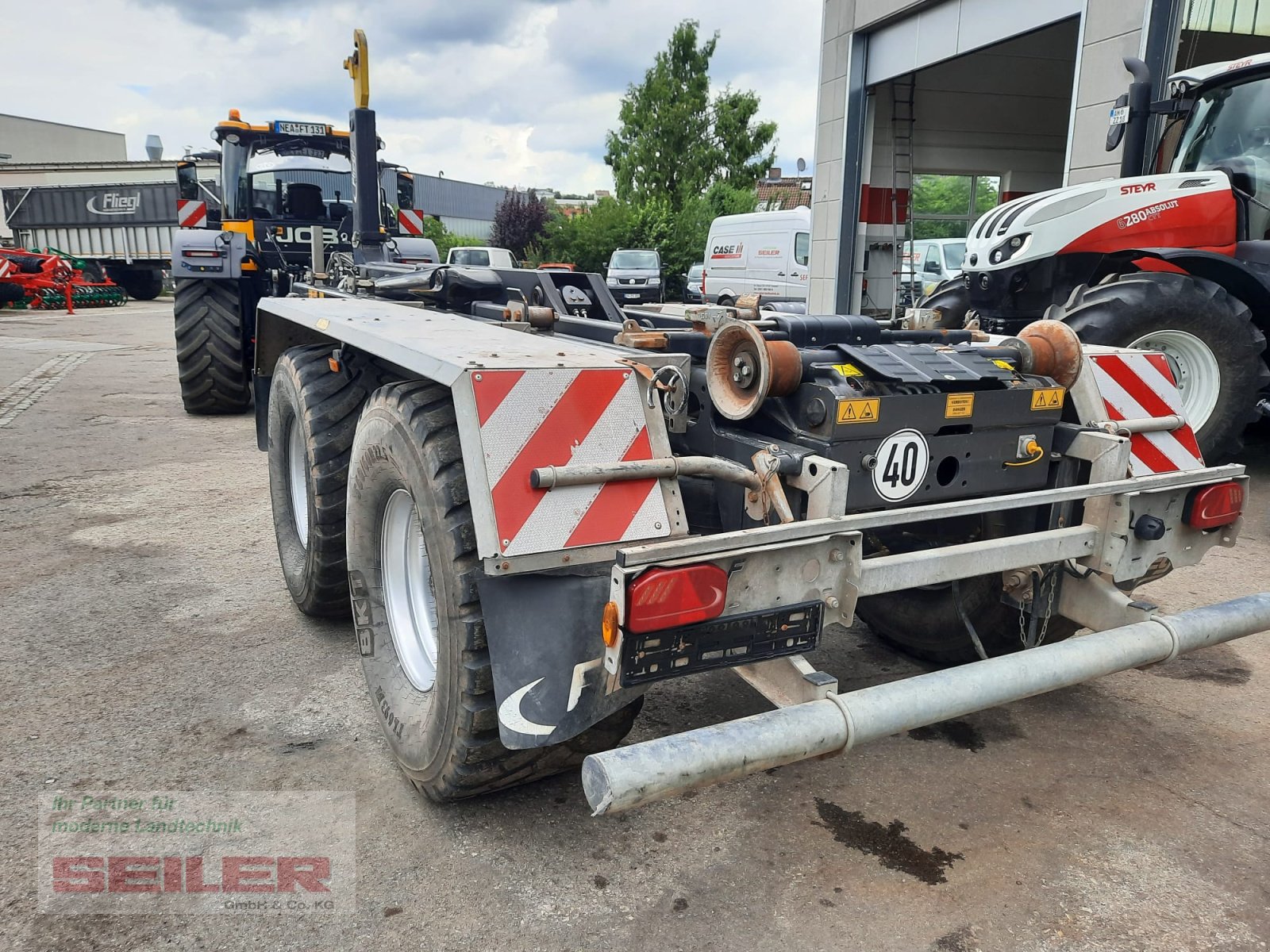 Hakenwagen tipa Fliegl HKL 22 Tandem, Gebrauchtmaschine u Ansbach (Slika 5)