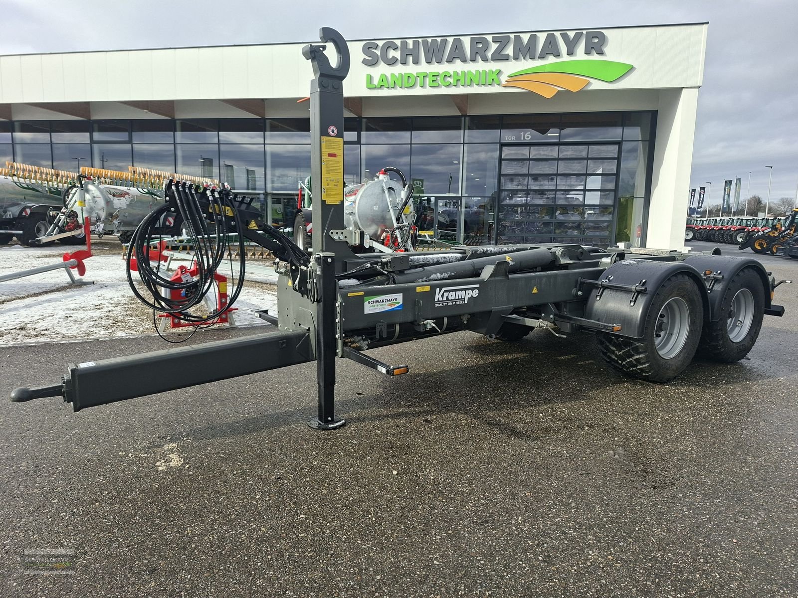 Hakenwagen του τύπου Krampe THL 16 L Carrier, Neumaschine σε Gampern (Φωτογραφία 1)