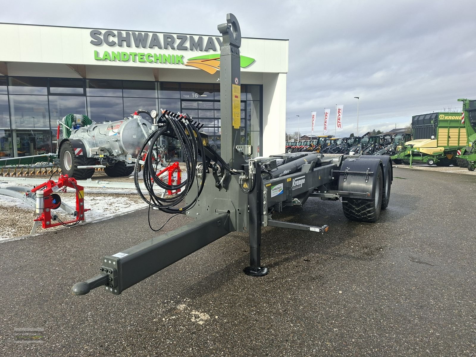 Hakenwagen του τύπου Krampe THL 16 L Carrier, Neumaschine σε Gampern (Φωτογραφία 3)