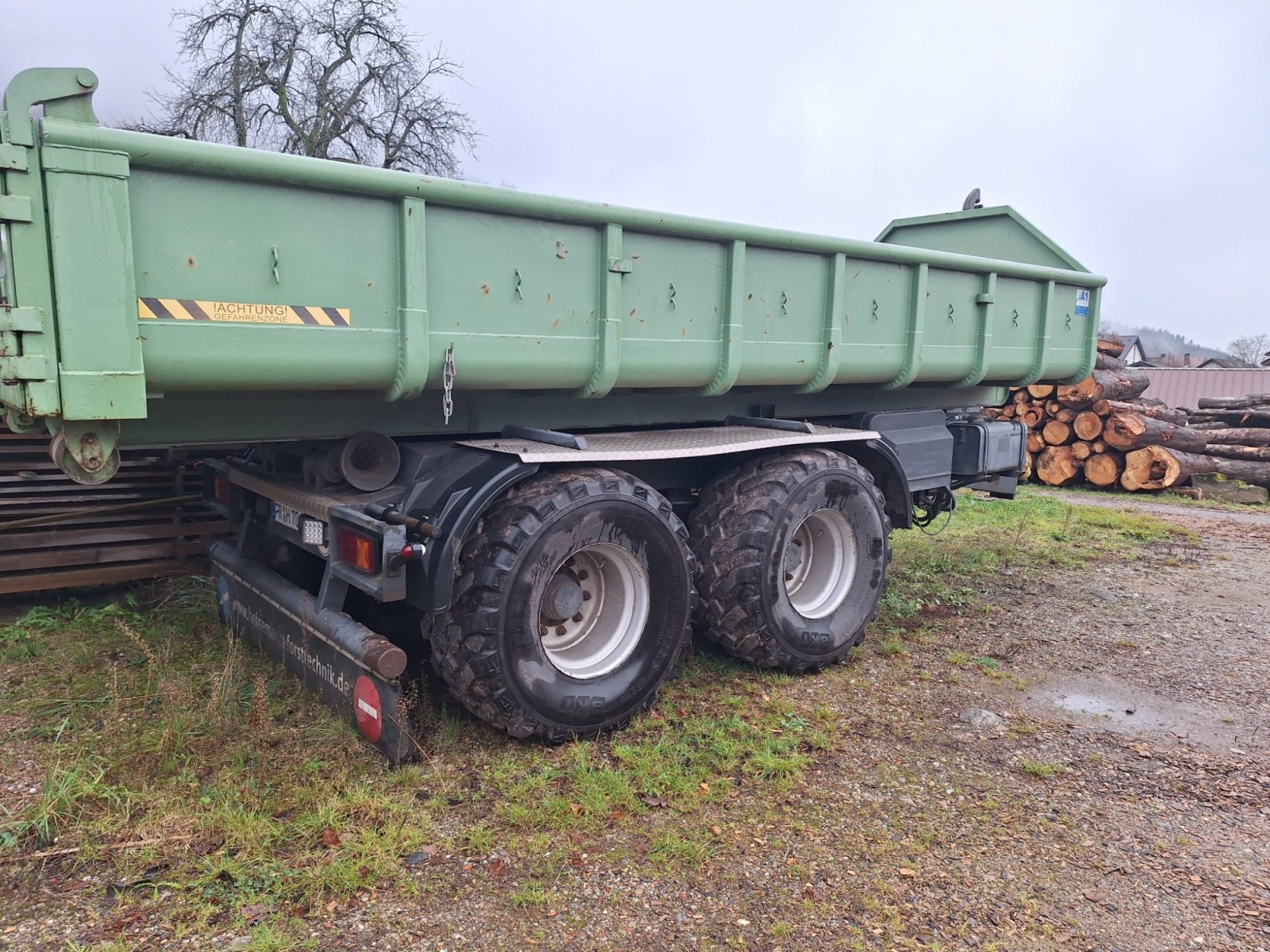 Hakenwagen del tipo Meiler Hackenlift, Gebrauchtmaschine en Buchenbach (Imagen 2)