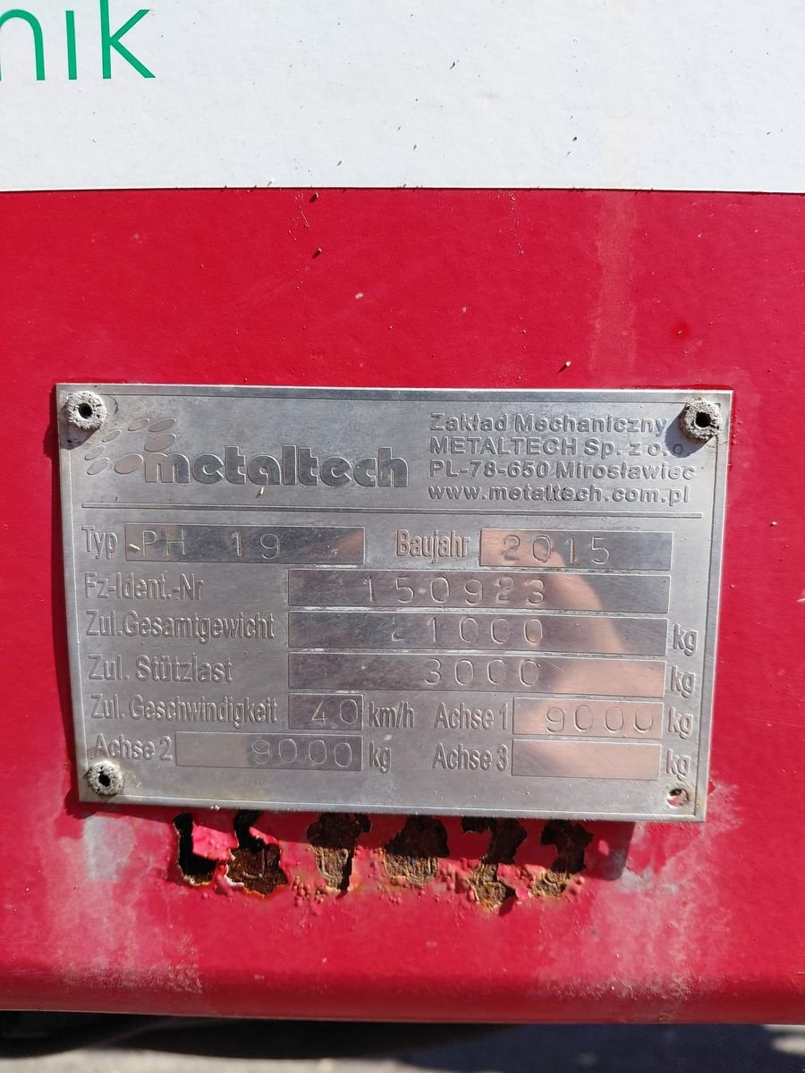 Hakenwagen типа Metaltech PH 19, Gebrauchtmaschine в Grünbach (Фотография 9)